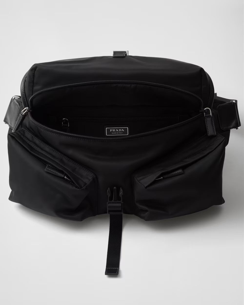 PRADA      Re-Nylon xレザー ショルダーバッグ    PMRef:2VH175_2DW3_F0002_V_OOO