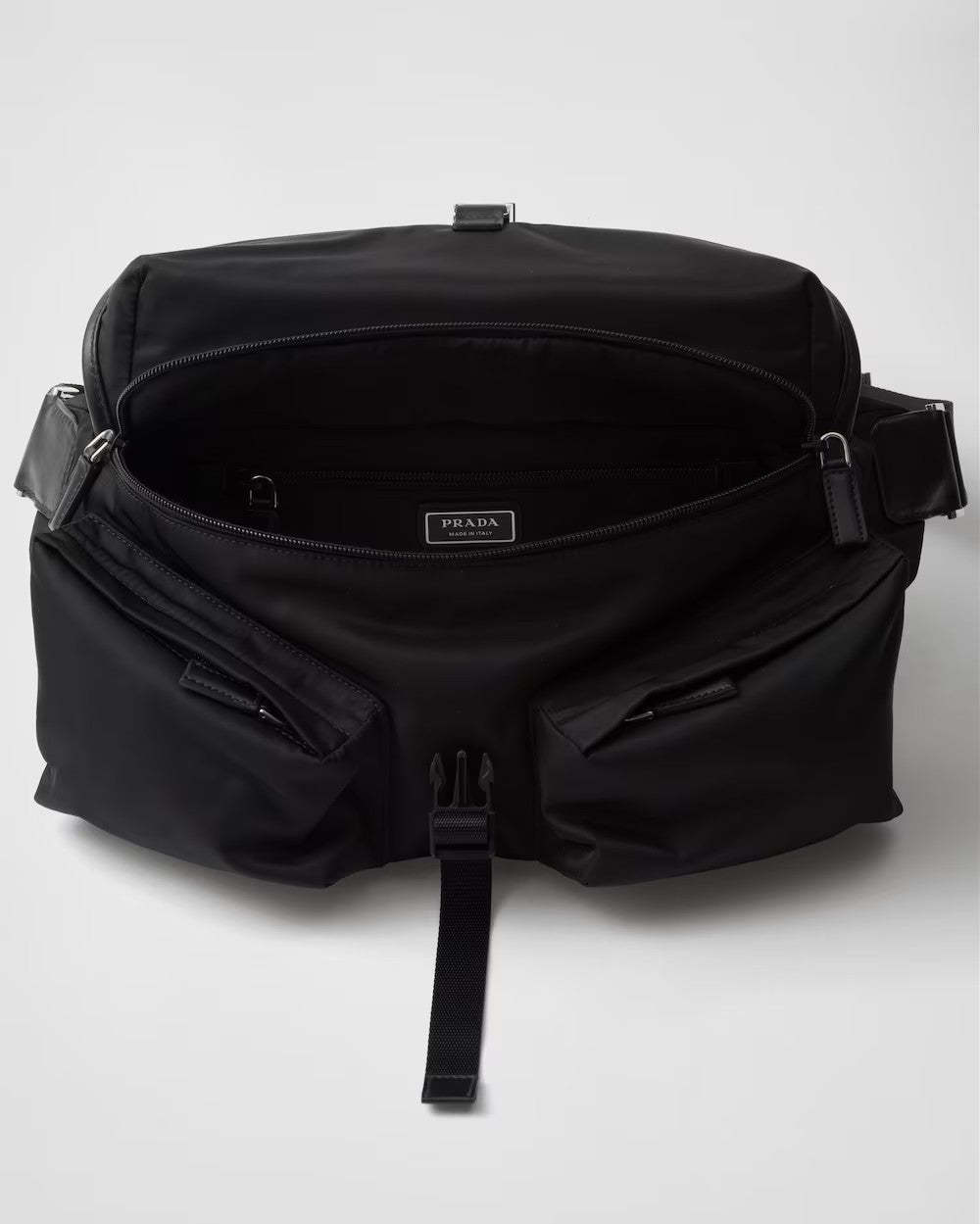 PRADA      Re-Nylon xレザー ショルダーバッグ    PMRef:2VH175_2DW3_F0002_V_OOO