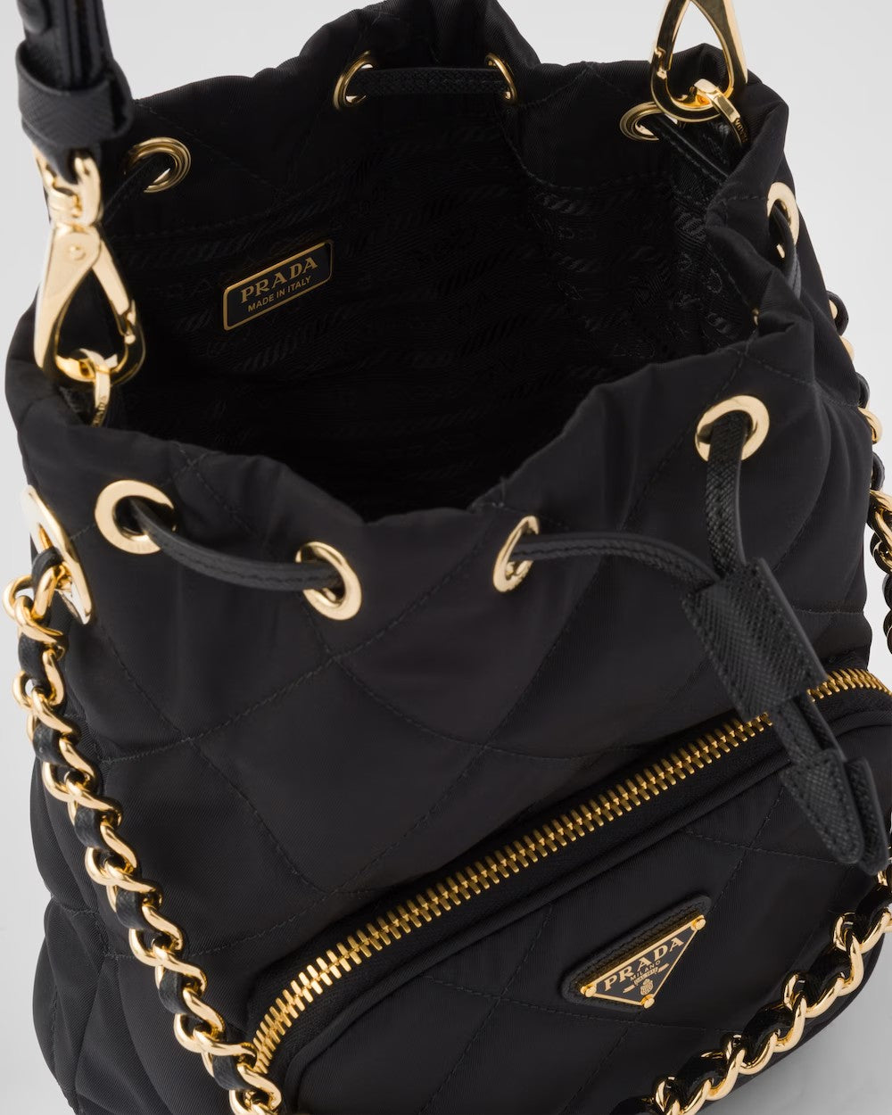 PRADA     プラダ Re-Edition 1995 チェーン Re-Nylon ショルダーバッグ    PMRef:1BH038_2AOS_F0002_V_TOO-最安値に挑戦中!!!