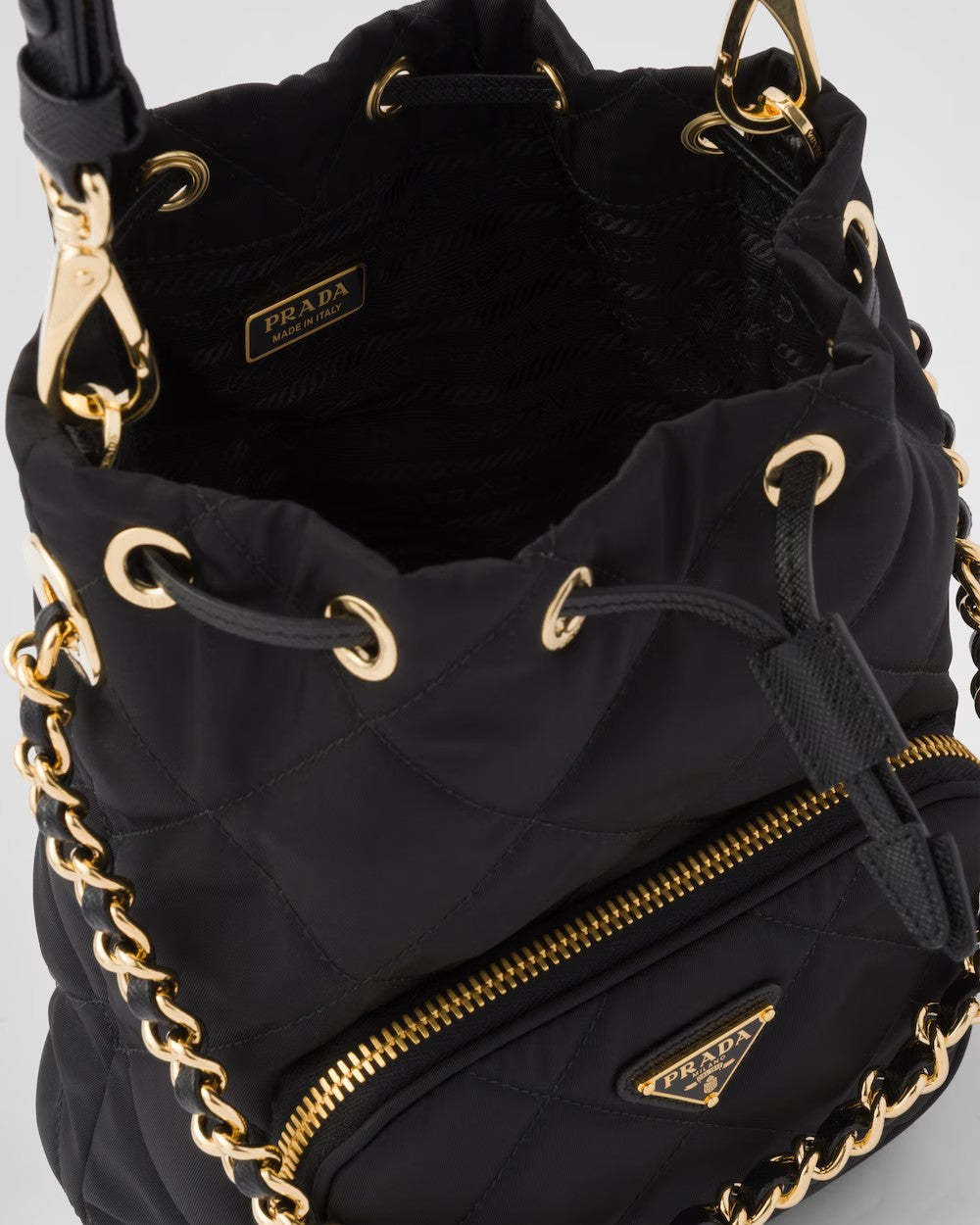 PRADA     プラダ Re-Edition 1995 チェーン Re-Nylon ショルダーバッグ    PMRef:1BH038_2AOS_F0002_V_TOO-最安値に挑戦中!!!