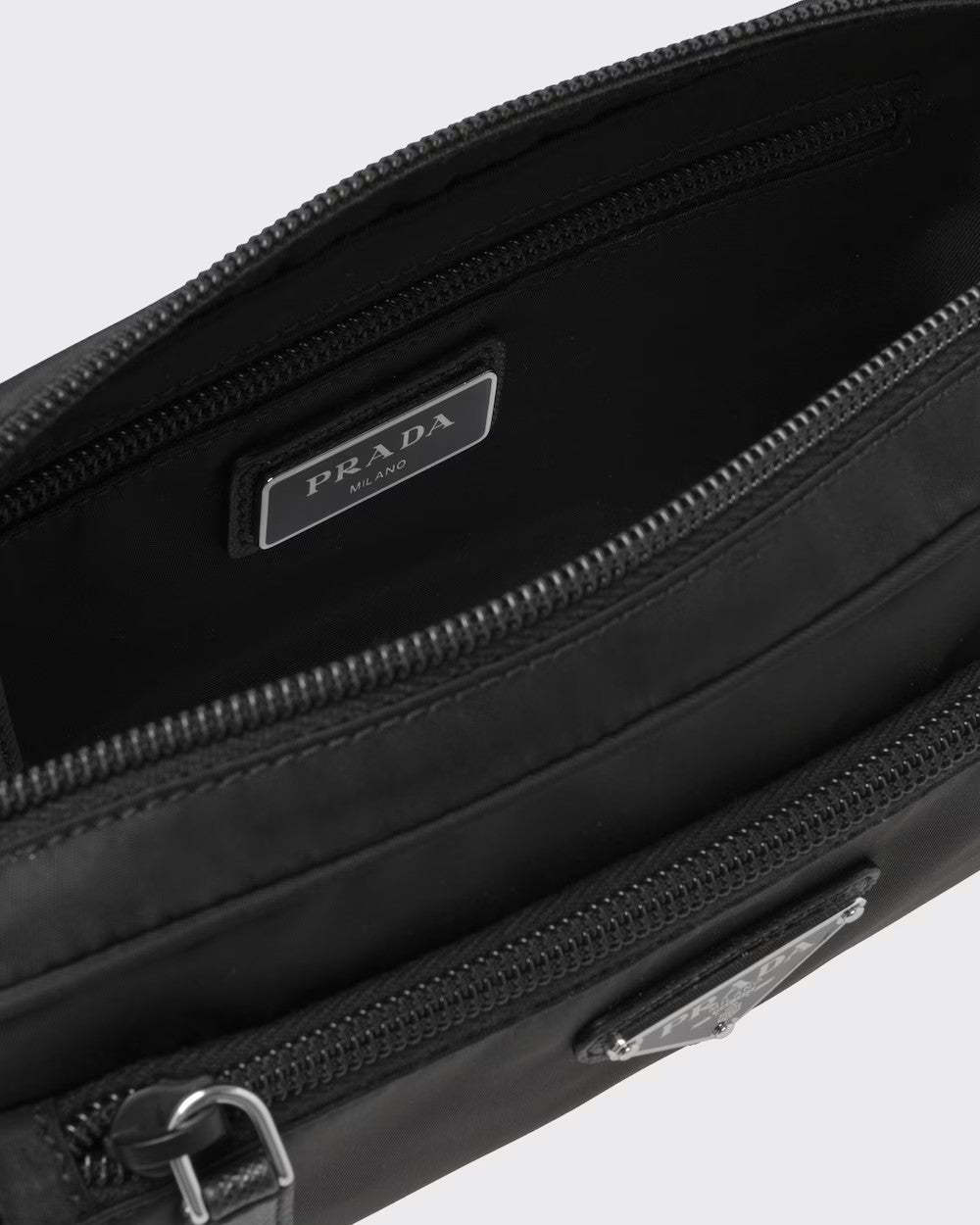 PRADA      Re-Nylon xサフィアーノレザー ベルトバッグ    PMRef:2VL977_2DMG_F0002_V_WOO