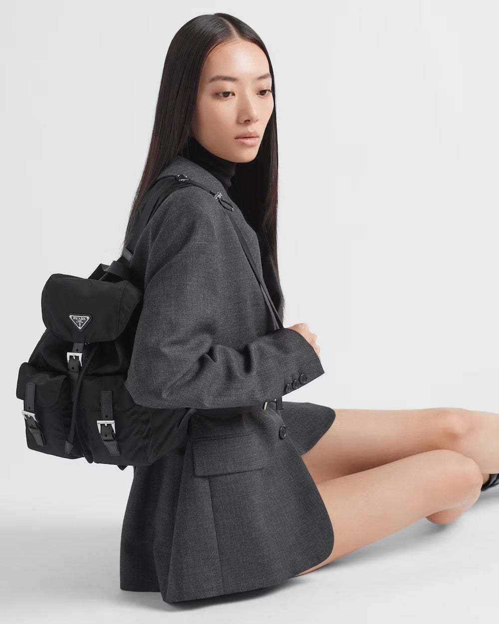 PRADA    スモール Re-Nylon バックパック    PMRef:1BZ677_RV44_F0002_V_OOO-最安値に挑戦中!!!