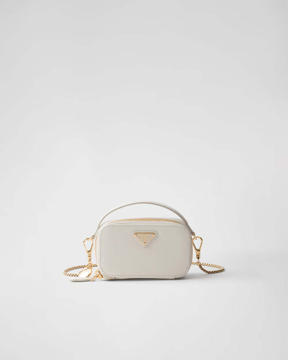 PRADA    サフィアーノトライアングル ミニポーチ    PMRef:1NR025_QHH_F0009-最安値に挑戦中!!!