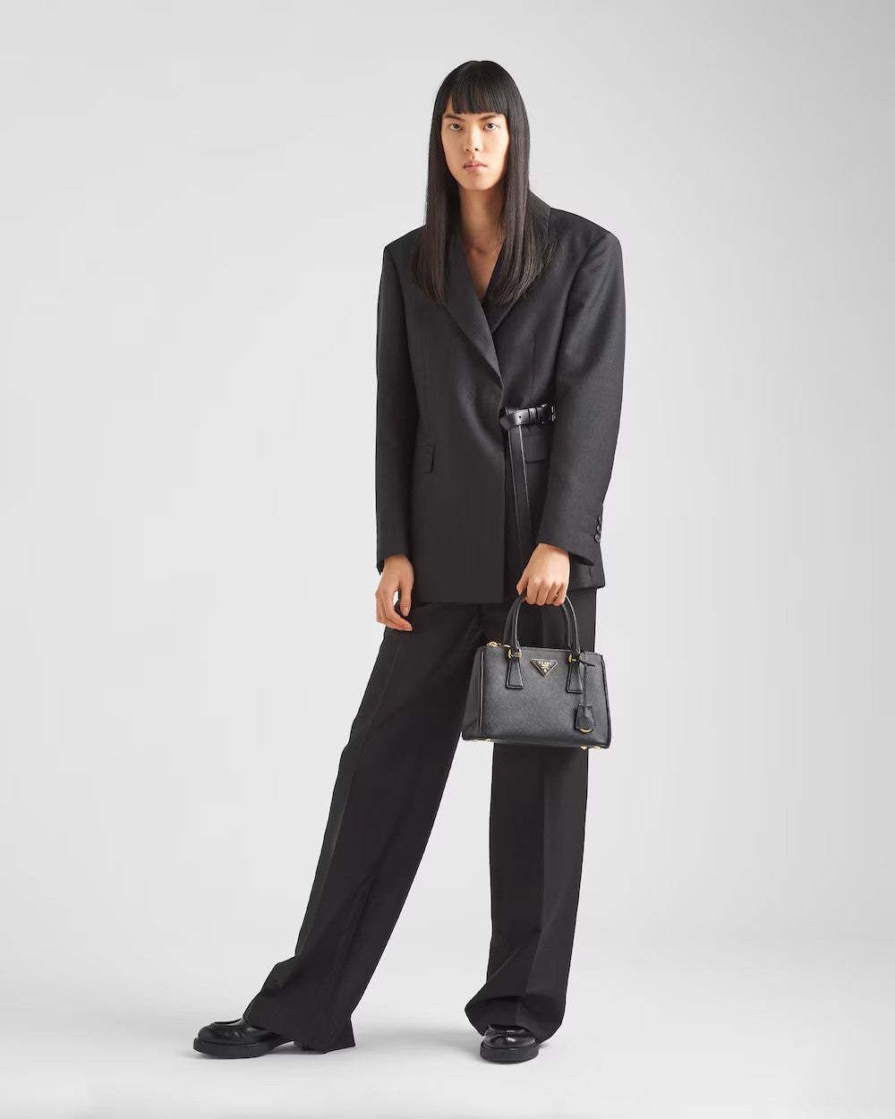 PRADA      プラダ ガレリア サフィアーノレザー スモールバッグ    PMRef:1BA896_NZV_F0002_V_EOO-最安値に挑戦中!!!