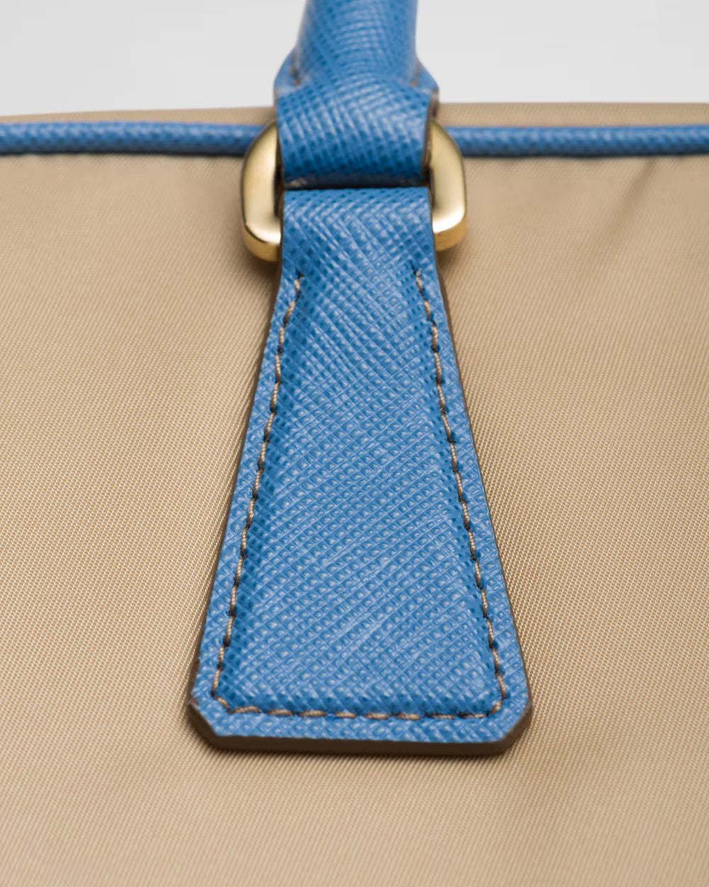 PRADA    プラダ Re-Edition 1978 Re-Nylon xサフィアーノレザー ミディアムダブルハンドルバッグ    PMRef:1BB115_R064_F03UJ_V_TOO-最安値に挑戦中!!!