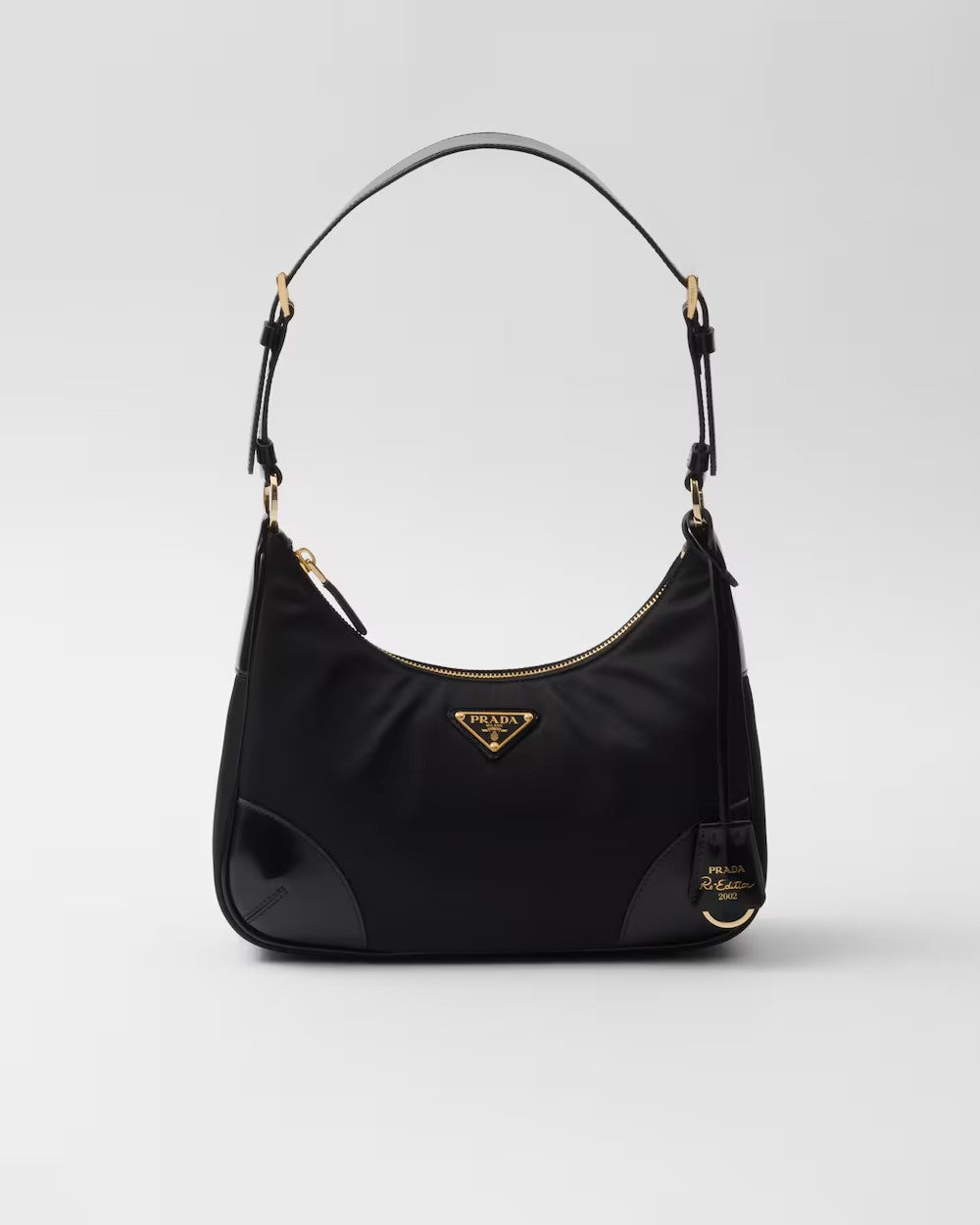 PRADA      プラダ Re-Edition 2002 Re-Nylon xブラッシュドレザー ショルダーバッグ    PMRef:1BC214_R789_F0002_V_OOO-最安値に挑戦中!!!