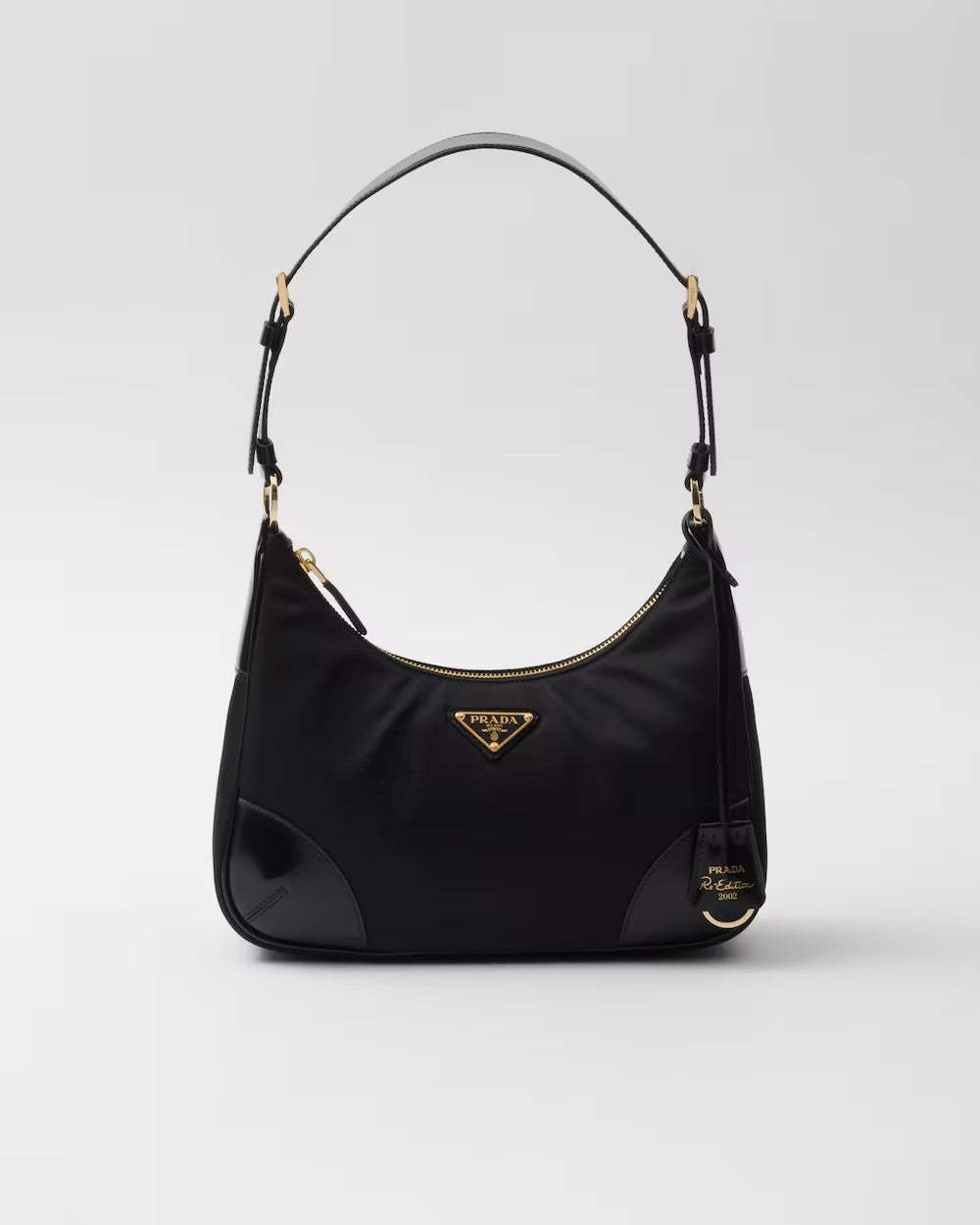 PRADA      プラダ Re-Edition 2002 Re-Nylon xブラッシュドレザー ショルダーバッグ    PMRef:1BC214_R789_F0002_V_OOO-最安値に挑戦中!!!