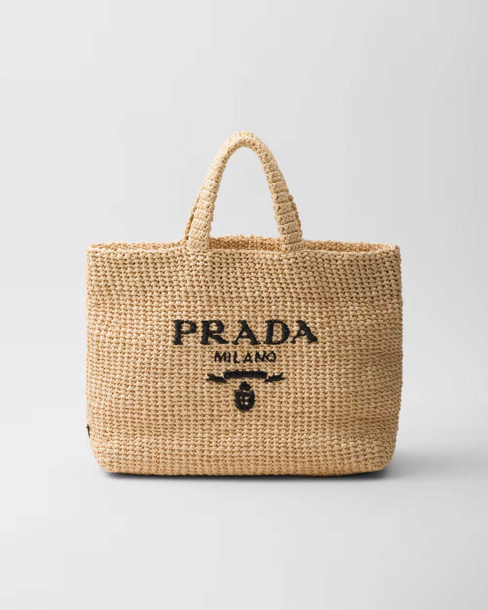 PRADA    クロシェ トートバッグ    PMRef:1BG392_2C2T_F0018_V_OOL-最安値に挑戦中!!!