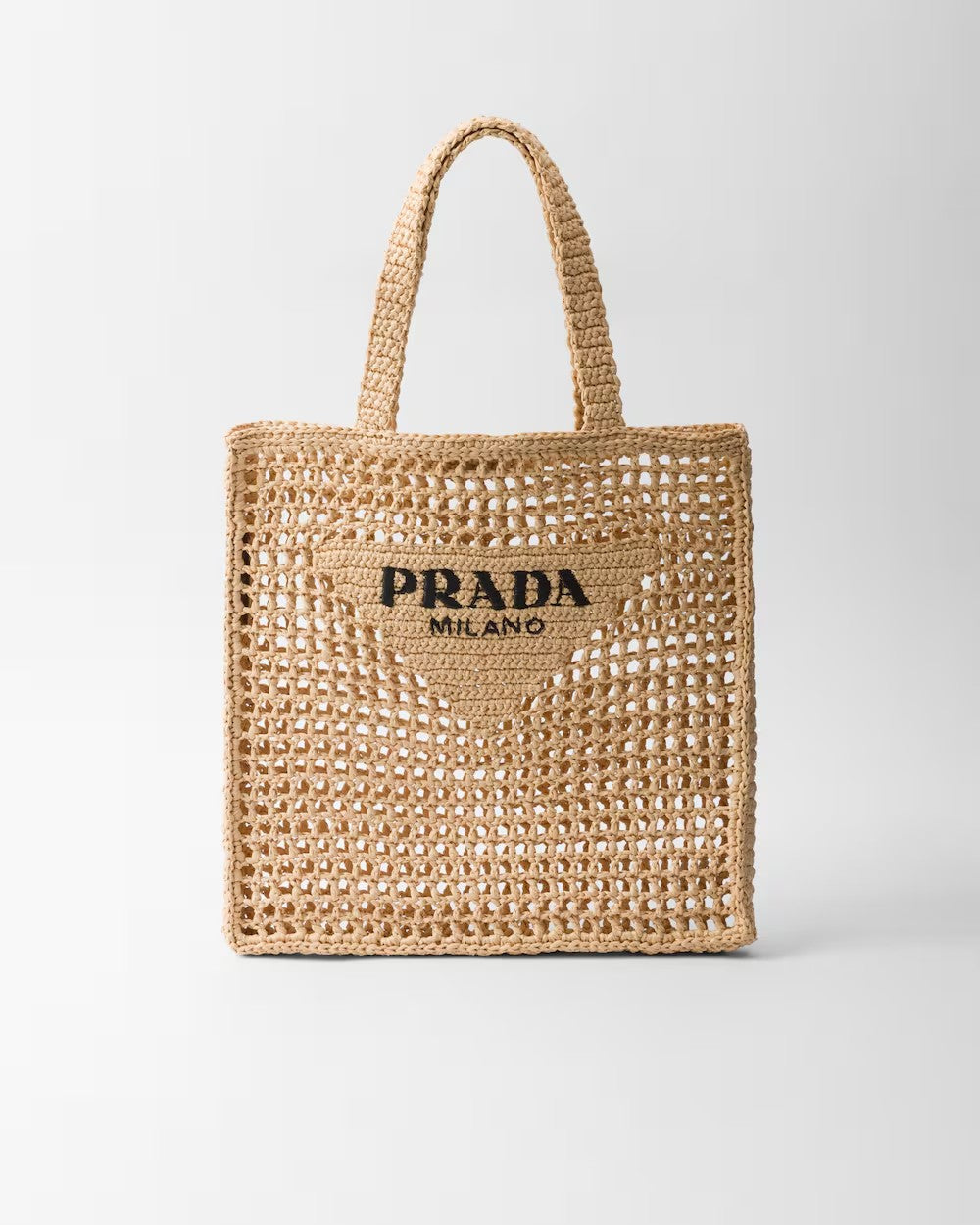 PRADA    クロシェ トートバッグ    PMRef:1BG393_2C2T_F0018_V_OOO-最安値に挑戦中!!!