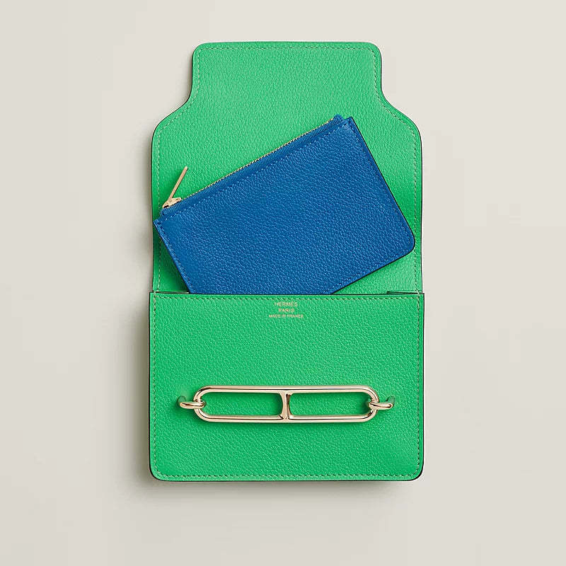 HERMES   ルーリススリム ツートンカラーの財布   Ref:H082212CPAS