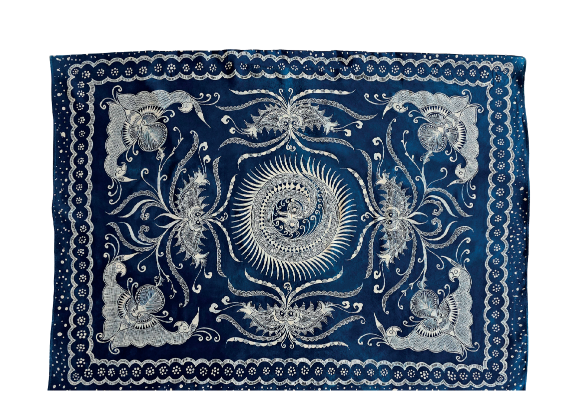 Yixiu Guizhou Handmade Batik Silk Scarf