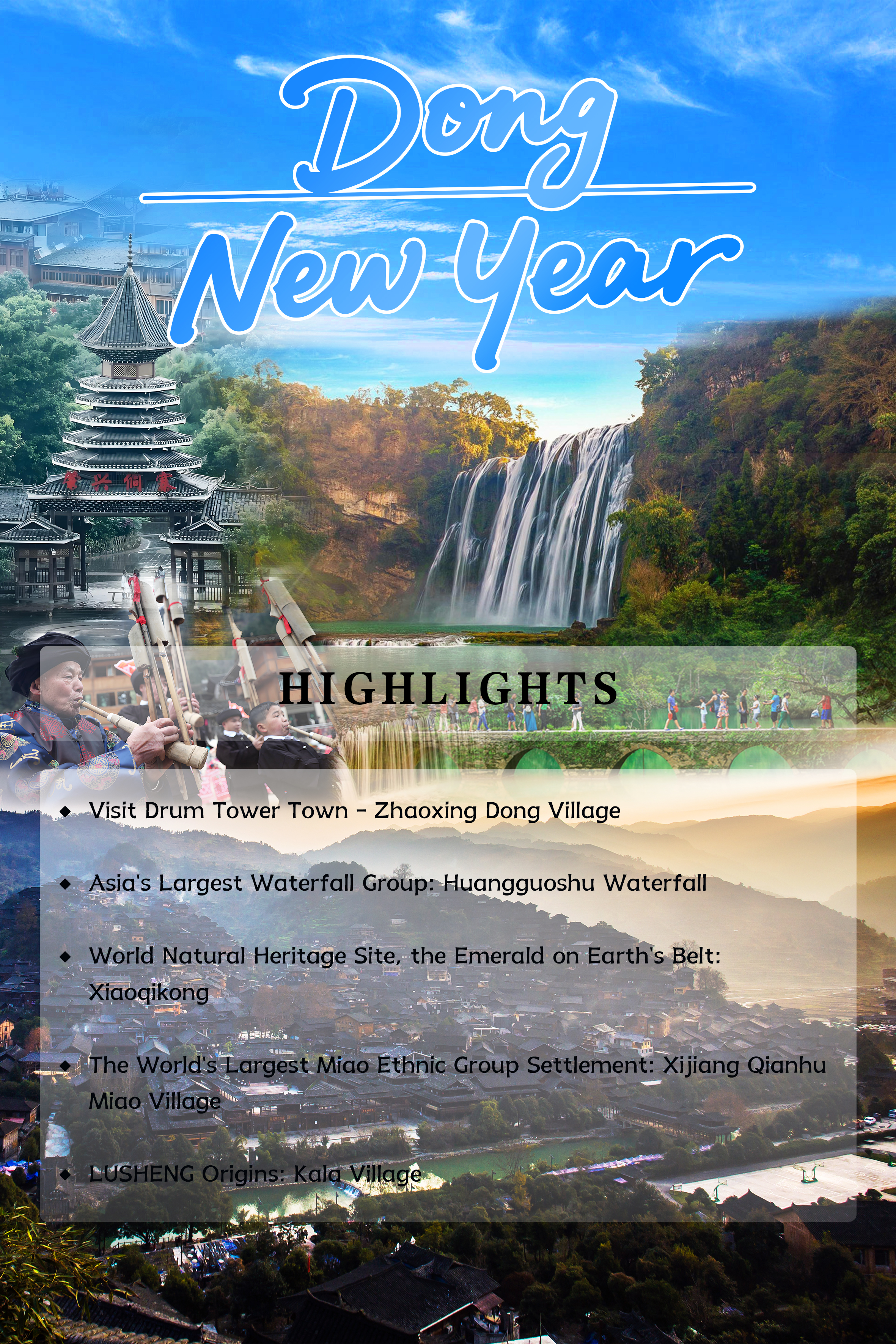 8 Days 7 Nights Dong New Year‌ Experience Trip