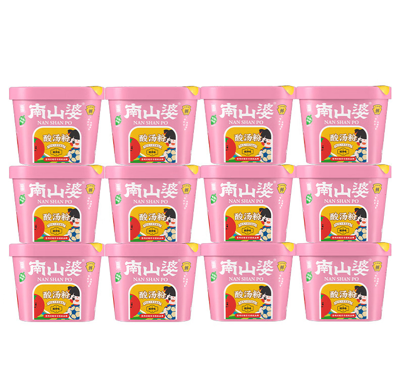 Nanshanpo Sour Soup Noodles 12 Cups