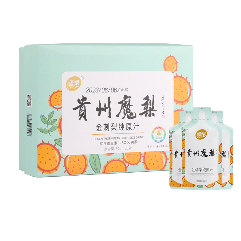 Moli Rosa Roxburghii Prickly Pear Puree Juice 30ml*28