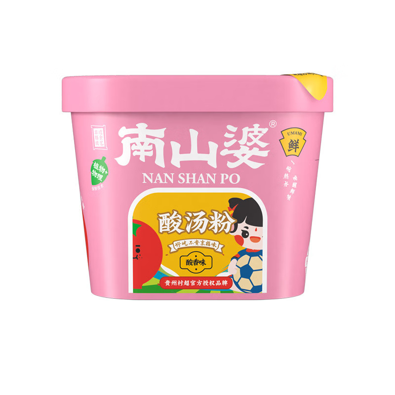 Nanshanpo Sour Soup Noodles 12 Cups