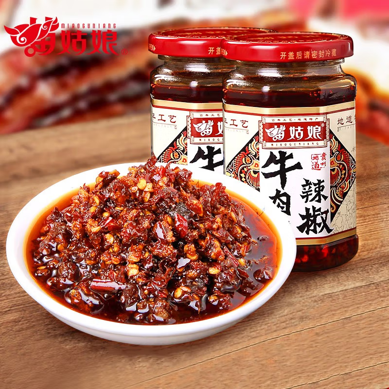 Miao Guniang Beef Chili Sauce 260g
