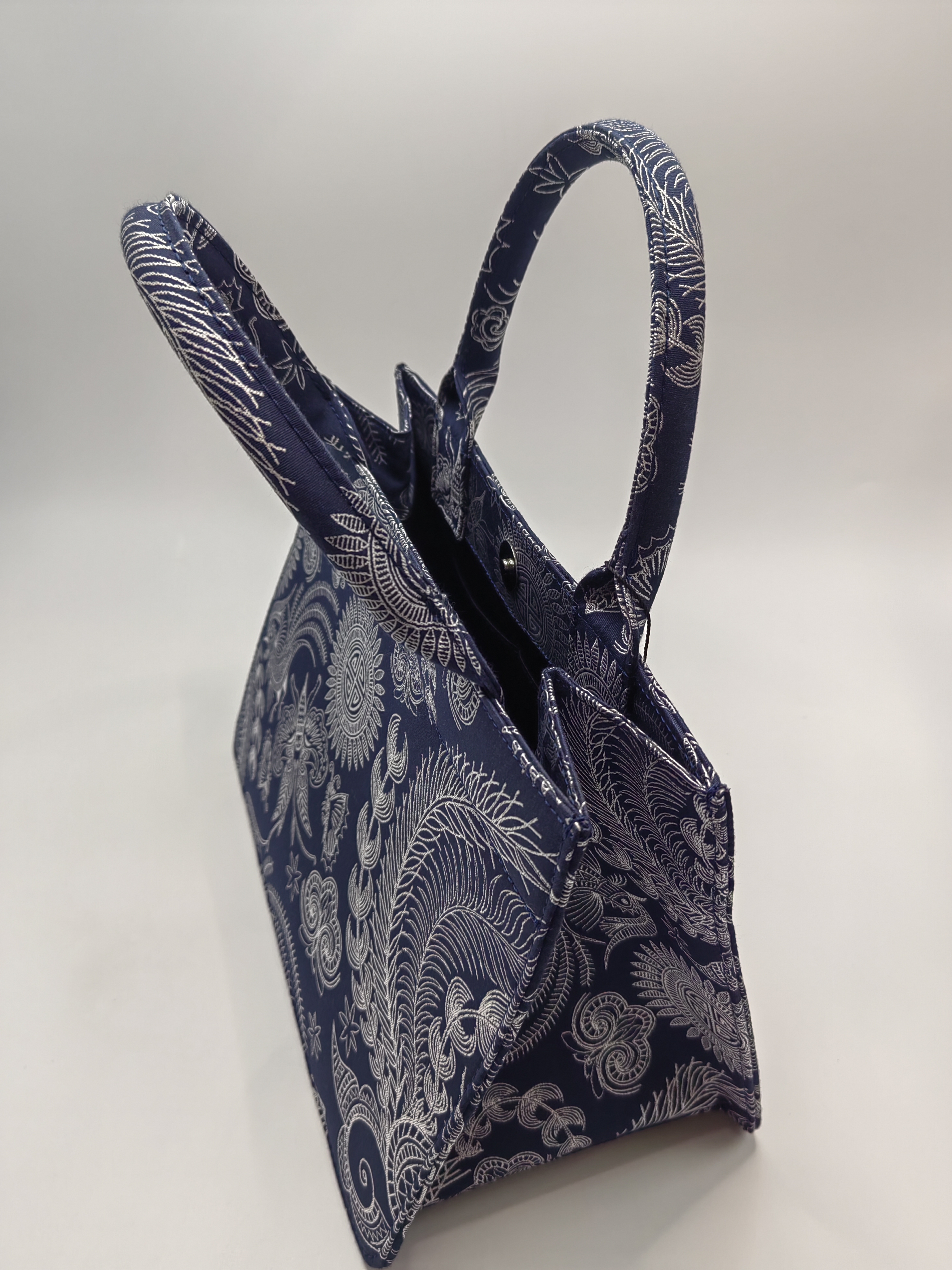 Guixiu Miao Ethnic Pattern Small Tote Bag, 27×20.5cm