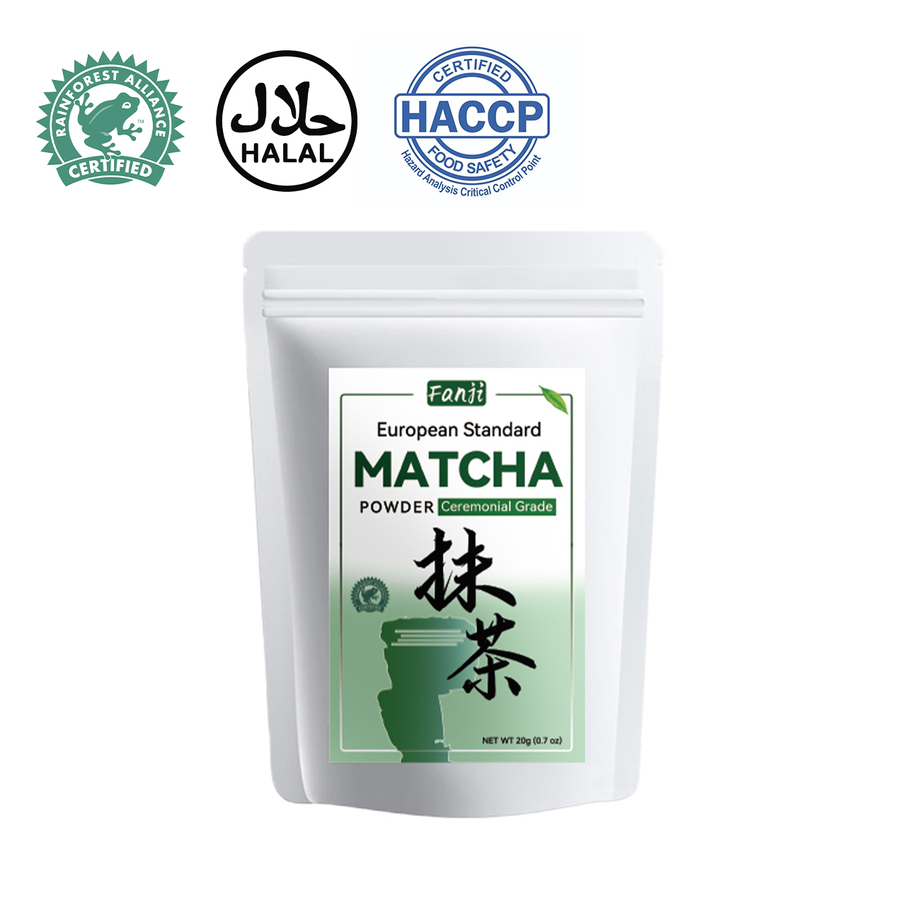 Culinary Grade Matcha Green Tea Powder 20g-USDA/EU Organic Certified