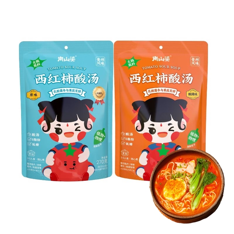 Nanshanpo Tomato Sour Soup 496g