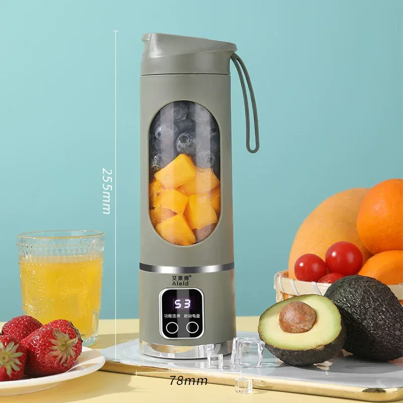 Portable Automatic Ice Crushing Juicer: Enjoy Juice Anytime, Anywhere