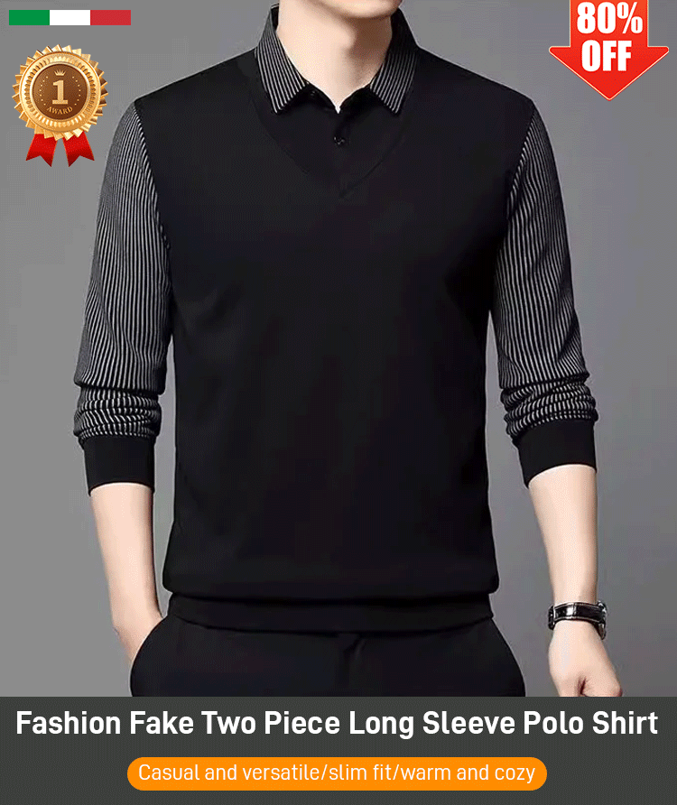 Cute rabbit fake two long-sleeved shirt YV428