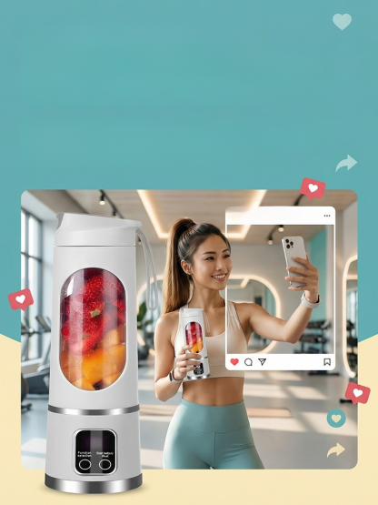 Portable Automatic Ice Crushing Juicer: Enjoy Juice Anytime, Anywhere