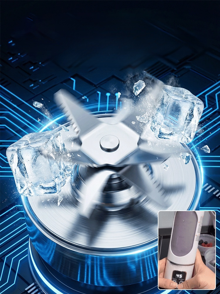 Portable Automatic Ice Crushing Juicer: Enjoy Juice Anytime, Anywhere