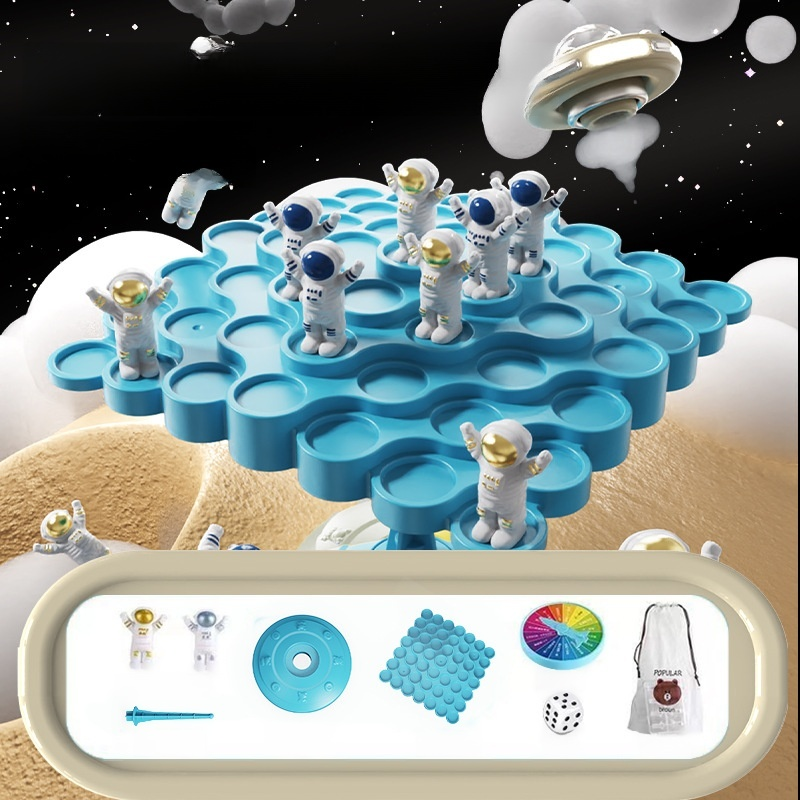 【專注力訓練】太空人平衡樹兒童益智桌遊