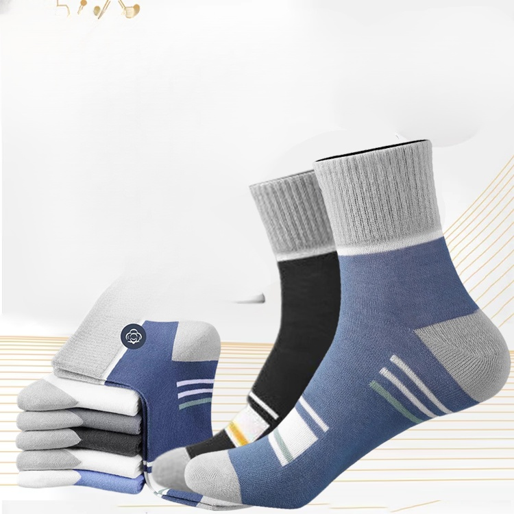 防臭抗菌男士吸汗棉質運動款長襪