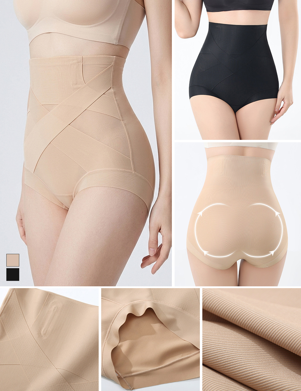 Do High-Waist Shaping Shorts Smooth the Tummy Without Rolling Down?