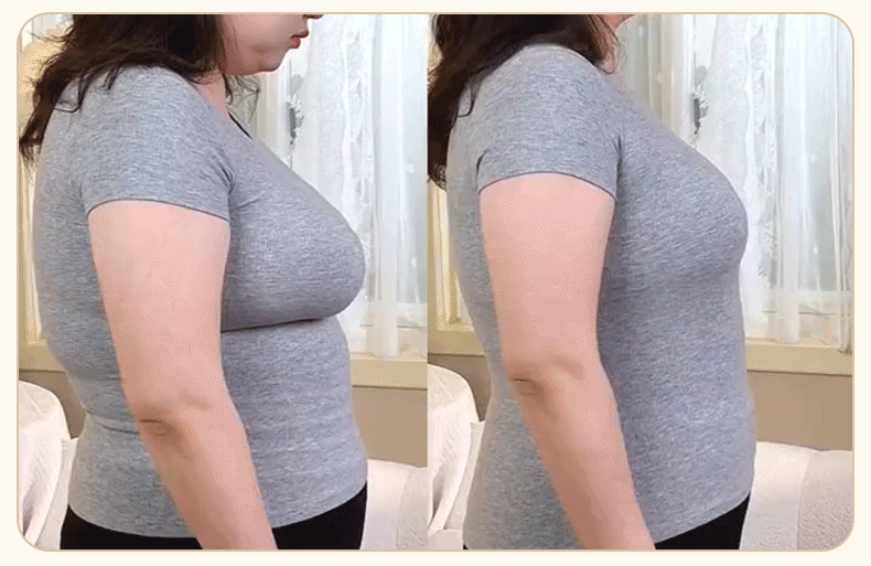 Obvious Anti-sagging Animated Image of The Most Comfortable Minimizer Bra Veimia