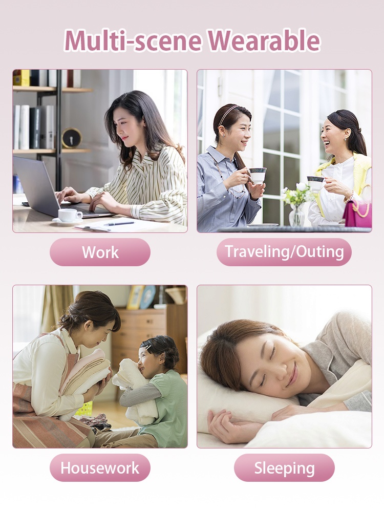 3-5 Pack Secure Period Panties All-day Leak-proof Design, Airy 95% Cotton & Full Hold VEIMIA