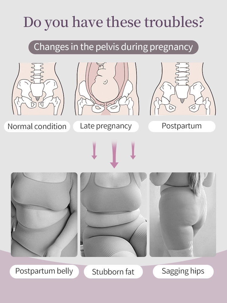 3-7 Pack Shaping High Waist Panties Zone-sculptings, Postpartum Pelvic Recoveries & All-day Comforts VEIMIA