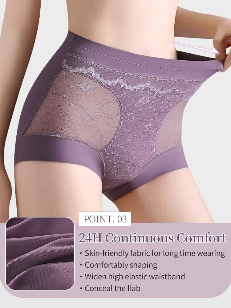 3-7 Packs Shaping High Waist Panties Zone-sculpting, Postpartum Pelvic Recovery & All-day Comforts VEIMIA