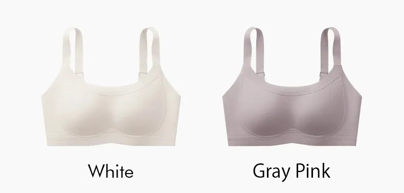 Soft Support Breast Minimizer Bra Vertical Striped Full Coverage Lift Up Saggy Breast Elastic Straps VEIMIA