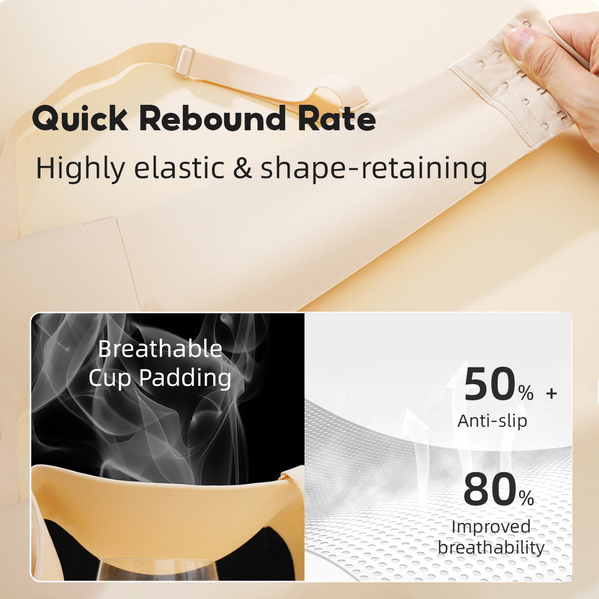 {"default":"Stable support anti-slip seamless plus size strapless bra Veimia"}
