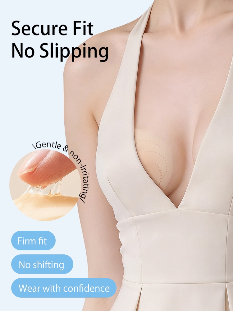 Breathable Nipple Cover Strong Holds Adhesives With Glue-free Centers Pain-free Removal Design VEIMIA