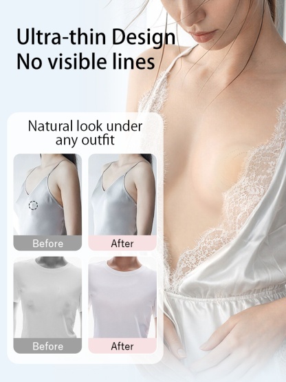 Breathable Nipple Cover Strong Holds Adhesives With Glue-free Centers Pain-free Removal Designs VEIMIA