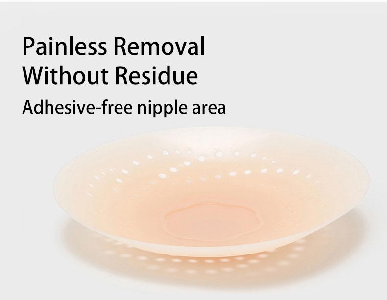 Breathable Nipple Cover Strong Hold Adhesives With Glue-free Center Pain-free Removal Designs VEIMIA