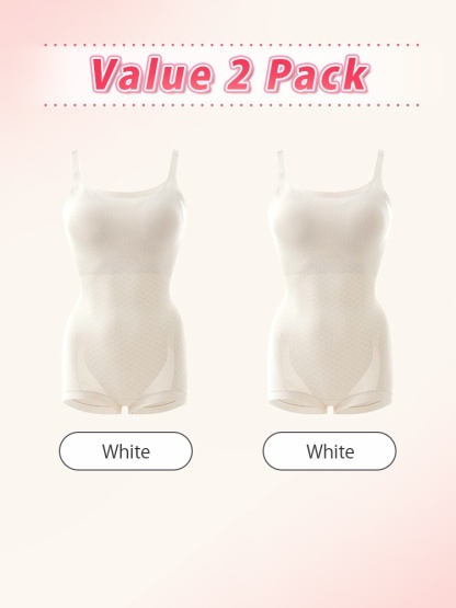 Cooling Bodysuit Tummy Control & Butt Lift Sculpting Fit, Seamless For Everyday Comforts VEIMIA