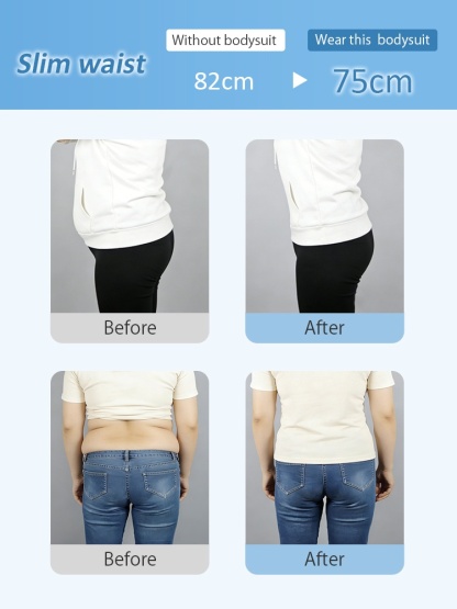 Cooling Bodysuits Tummy Control & Butts Lift Sculpting Fit, Seamless For Everyday Wear VEIMIA