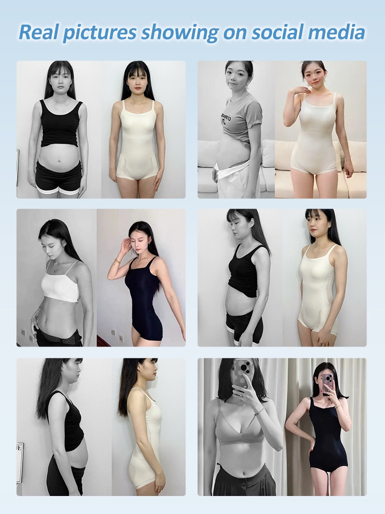 Cooling Bodysuits Tummy Control & Butts Lifts Sculpting Fit, Seamless For Everyday Wear VEIMIA