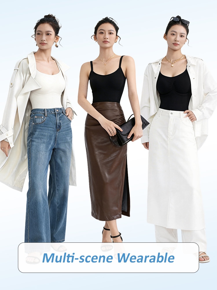 Cooling Bodysuit Stomachs Control & Butt Lift Sculpting Fit, Seamless For Everyday Wear VEIMIA