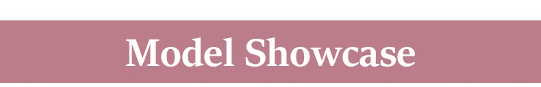 Model showcase section header VEIMIA