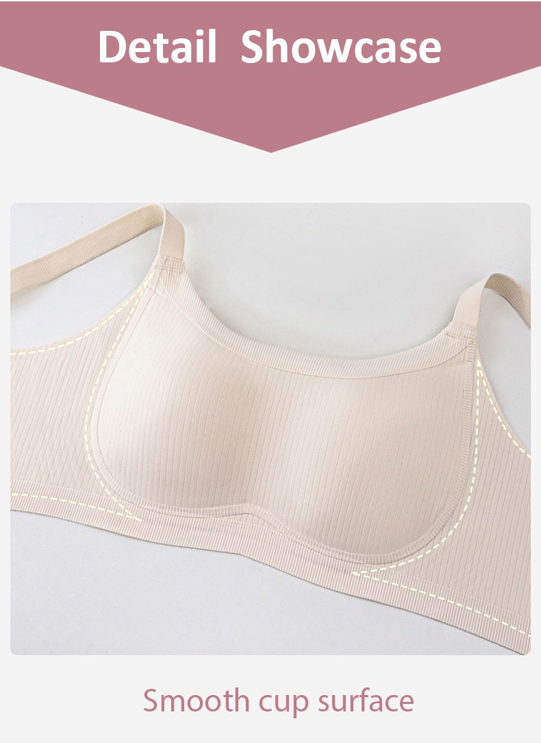 Enhanced Anti-sagging Bra Anti-gravity Lifts, Soft Support Visually Minimizing Cups & Breathable Comforts VEIMIA
