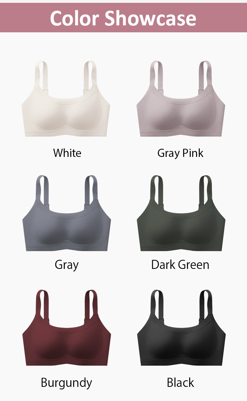 Enhanced Anti-sagging Bras Anti-gravity Lift, Soft Support Visually Minimizing Cup & Breathable Comfort VEIMIA