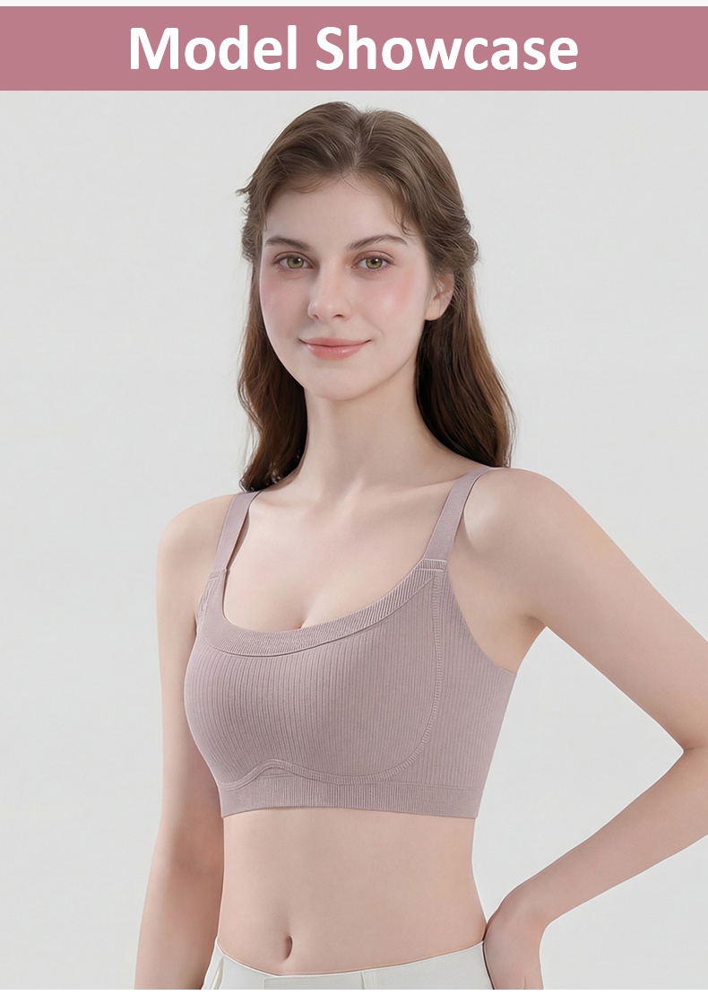 Enhanced Anti-sagging Bras Anti-gravity Lifts, Soft Support Visually Minimizing Cup & Breathable Comfort VEIMIA
