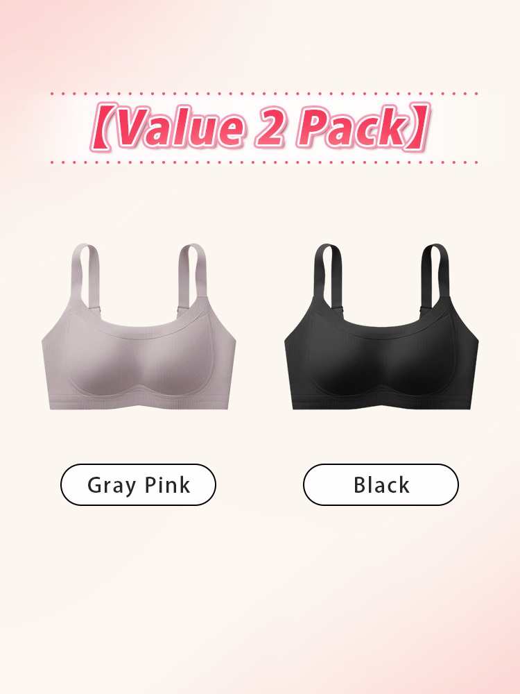 Enhanced Anti-sagging Bra Anti-gravity Boost, Soft Structure Visually Minimizing Cups & Breathable Ease VEIMIA