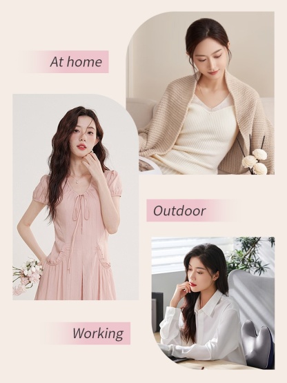 Firm-support Anti-sagging Bra With Soft Supports, Minimizing Fit & Elegant Lace Trim VEIMIA