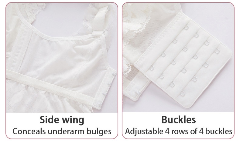 Lace Tank Tops With Tummy Coverage Flattering Fit, Airy & Cozy Bralette For Daily Wear VEIMIA